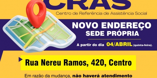 CRAS de São Miguel do Iguaçu estará fechado nesta terça e quarta-feira, dias 02 e 03 de abril