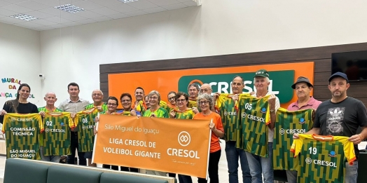 Cresol apoia o vôlei gigante em São Miguel do Iguaçu