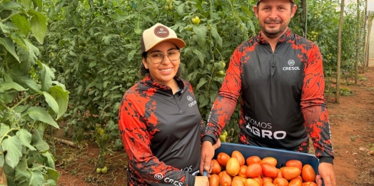 Cresol oportuniza recomeço para casal que encontrou no campo um novo caminho