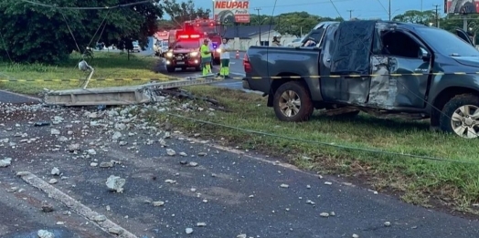Criança de 10 anos morre em acidente na BR 277 em Foz do Iguaçu