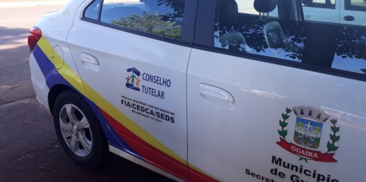 Criança é resgatada pelo Conselho Tutelar e Guarda Municipal após ser espancada pela mãe em Guaíra