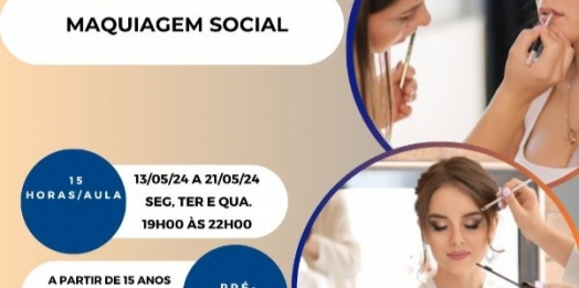 Curso de Maquiagem Social traz oportunidade para Santa Helena