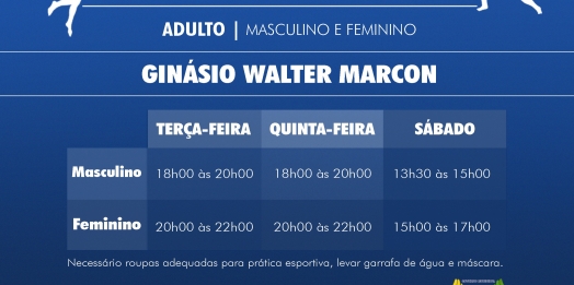 Departamento de Esportes de São Miguel do Iguaçu inicia treinamento de voleibol para adultos