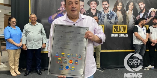 Deputado Hussein Bakri anuncia recursos para São Miguel do Iguaçu na Expo São Miguel