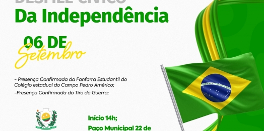 Desfile cívico da independência será realizado em Serranópolis do Iguaçu