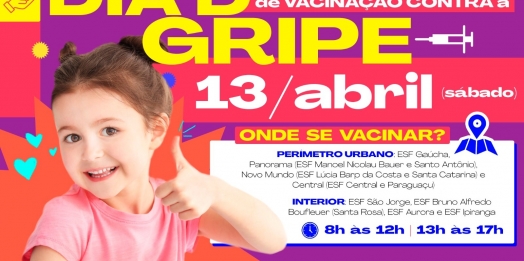 ‘Dia D’ de vacinação contra a gripe será dia 13 de abril, sábado