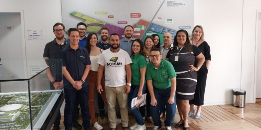 Diretores e Colaboradores da ACISMI conhecem a Biopark em Toledo