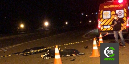 Dois motociclistas morrem após acidente em São Miguel do Iguaçu