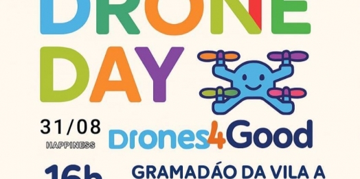Drone Day: Alfândega da Receita Federal convida comunidade para espetáculo de drones
