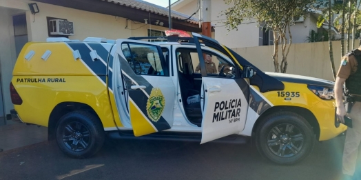 Dupla é presa após fuga em alta velocidade em Medianeira