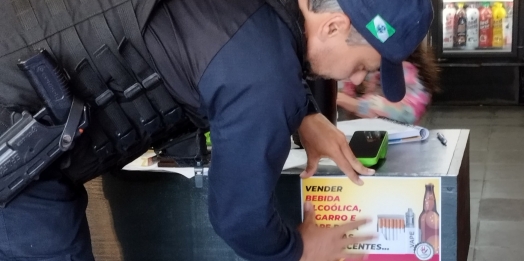 É CRIME!” – Campanha alerta comerciantes sobre a proibição da venda de álcool, cigarro e VAPE para menores em São Miguel do Iguaçu