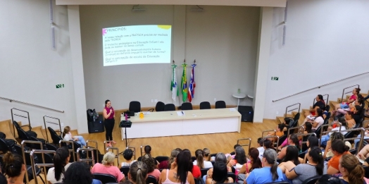 Educação iniciou ano letivo com Semana Pedagógica e cursos de formação contínua