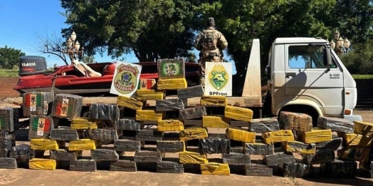 Em 15 dias do mês de julho, polícia apreende quase 5 toneladas de drogas em Santa Helena