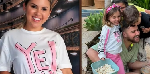 Em meio a rumores de crise no casamento com Zé Neto, Natália Toscano posta foto do cantor com filhos