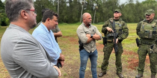 Em Santa Helena, Coronel Hudson elogia atuação do BPFRON no combate ao tráfico de drogas