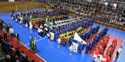 Emoção e alegria marcam a abertura oficial dos Jogos Escolares em São Miguel do Iguaçu