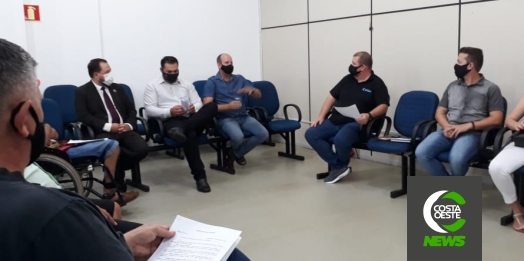 Empresários do ramo de eventos se reúnem com vereadores de Medianeira