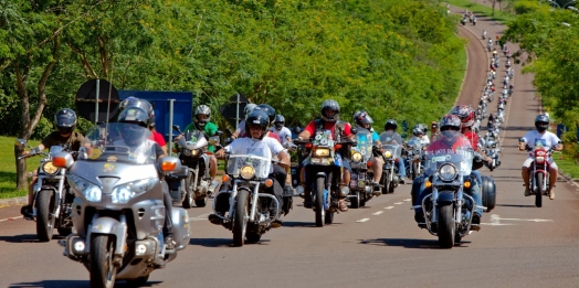Encontro deve reunir 100 motocicletas na usina de Itaipu no dia 18 de julho