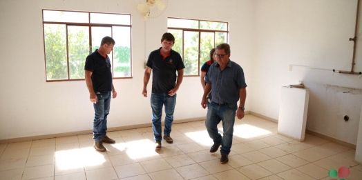 Equipe do Planejamento de Missal acompanha ampliação da subprefeitura no Distrito do Portão Ocoí