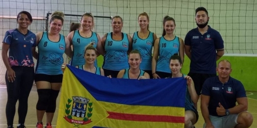 Equipe guairense de vôlei feminino conquista 4º lugar no Jogos Abertos do Paraná