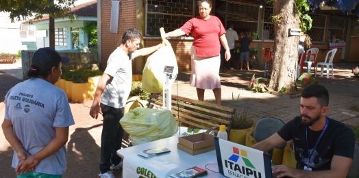 Equipe técnica da área ambiental de Ramilândia vem conhecer a campanha ‘Recicla SMI’
