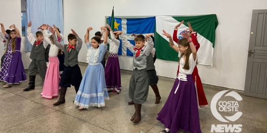 Escola Marechal Deodoro em Santa Helena promove atividade alusiva a Semana da Pátria (Vídeo)