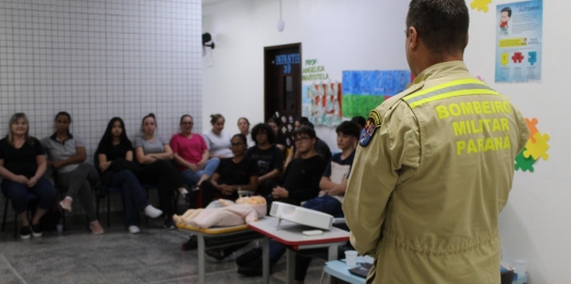 Escolas de Itaipulândia recebem capacitação em primeiros socorros durante o mês de maio