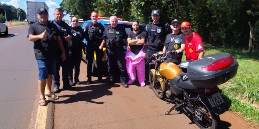 Esquadrão Caveira motoclube, quando a segurança pública abraça a comunidade: Páscoa Solidária 2026