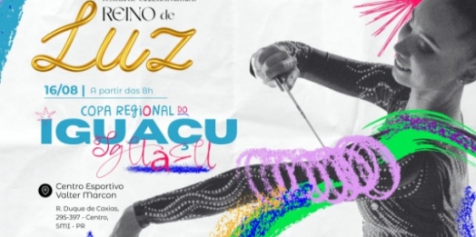 Eventos de ginástica rítmica irão marcar o mês de agosto em São Miguel do Iguaçu
