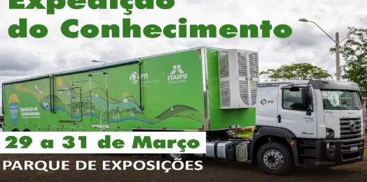 ‘Expedição do Conhecimento’ vai estar em São Miguel do Iguaçu na próxima semana