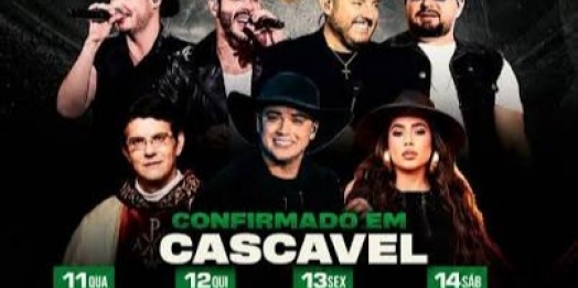 Expovel 2026 prepara cinco dias de atrações e espera receber 100 mil visitantes