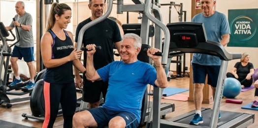Faculdade UNIGUAÇU oferece atividade física gratuita para idosos através do projeto Funcional 60+