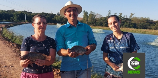 Família descobre piscicultura como grande fonte de renda