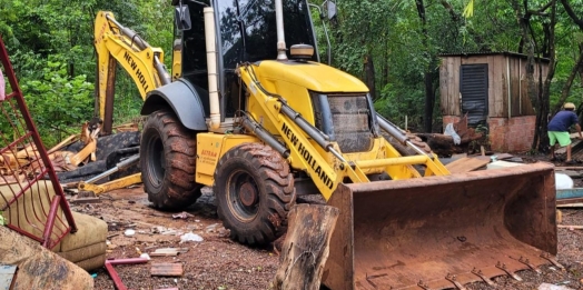 Famílias em áreas de invasões em Santa Helena começam a ser remanejadas para o Conjunto Porto Seguro