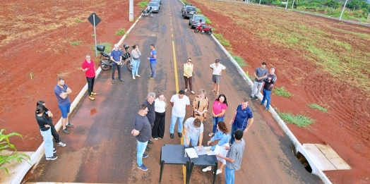 Famílias recebem autorização de construção para o Loteamento Jardim Esperança de Santa Inês