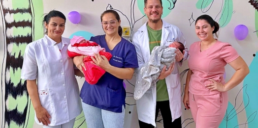 Fato Inédito: Hospital e Maternidade Itaipulândia registra nascimentos de dois bebês bissextos