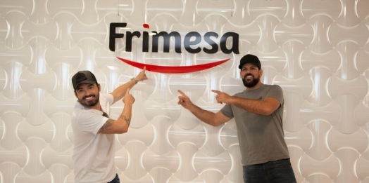 Fernando e Sorocaba visitam a Frimesa