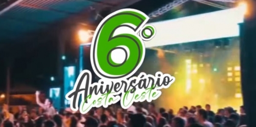 Festa do 6º aniversário da rádio Costa Oeste 93.3 FM é adiada