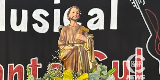 Festa em honra a São José Operário reúne fiéis no bairro Floresta, em São Miguel do Iguaçu