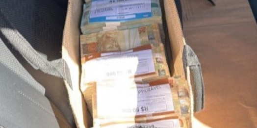 FICCO/PR  realiza prisão em flagrante e apreensão de um milhão de reais em espécie