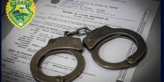 Foragido da Justiça Federal é preso pela PM em Medianeira