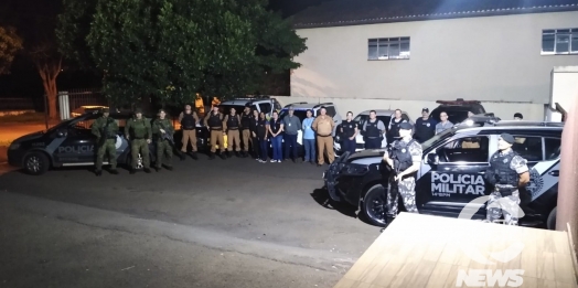 Operação Tiradentes reforça a segurança em São Miguel do Iguaçu