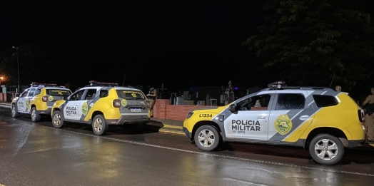 Forças policiais agem rápida e evitam possível assalto em santa helena