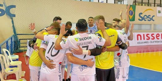 Foz Cataratas Poker Futsal vence o Brasília pela Liga Nacional