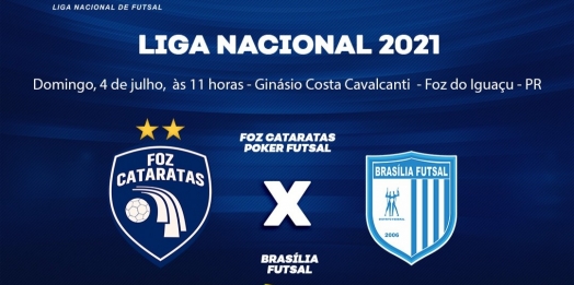 Foz Cataratas recebe o Brasília neste domingo com transmissão da TV Brasil
