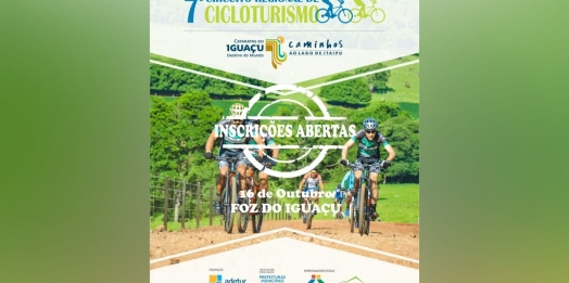 Foz do Iguaçu sedia etapa do Cicloturismo no dia 16 de outubro
