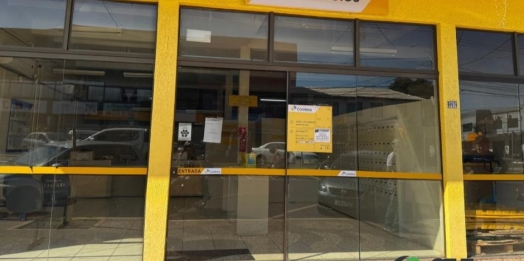 Funcionários dos Correios em Santa Helena aderem a greve e fecham agência