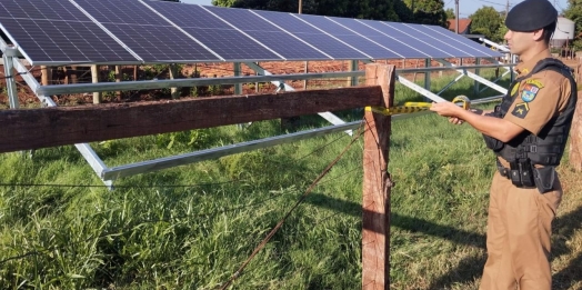 Furto de placas solares em propriedades rurais de Santa Helena tem gerado preocupação