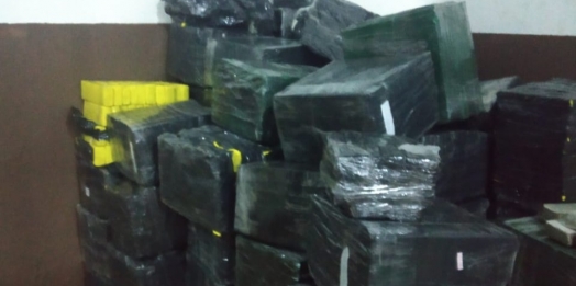 GDE apreende 2,6 toneladas de maconha em Foz do Iguaçu