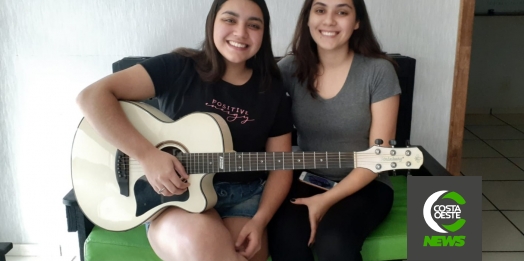 Geovana e Jordana se apresentam no programa Assim Canta a Costa Oeste